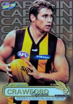 2001 ESP AFL Heroes #64 Shane Crawford Front